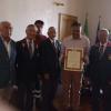 2/08/2022 - Pesaro - Consegna pergamena a Socio Onorario e tessera ANPS al neo Questore di Pesaro