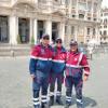 I volontari del Gruppo OdV di Teramo presso la Basilica di Santa Maria Maggiore