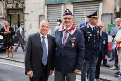 8 giugno 2022 Salita Santa Brigida commemorazione attentato terroristico al Proc. Gen. Coco