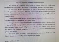 L'ANPS di Messina incontra il Prefetto e il Questore.