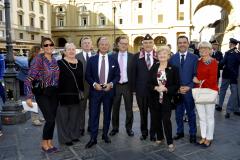 Celebrazione della Festa di San Michele Arcangelo da parte della polizia di stato fiorentina