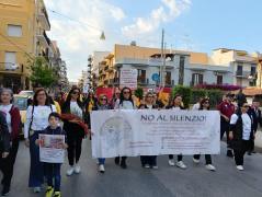Manifestazione contro il femminicidio e la violenza di genere
