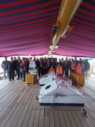 Soci in visita alla Nave Scuola Amerigo Vespucci a Napoli