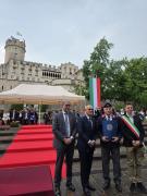 Cerimonia per il 79° anniversario della Festa della Repubblica Italiana.