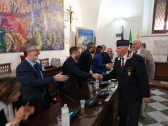 Premiazione della Sezione ANPS di Monreale