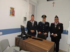 Inaugurazione del nuovo posto di Polizia all'Ospedale Colombo
