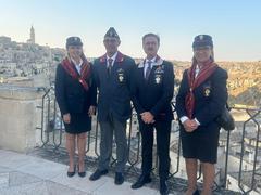 Cerimonia di celebrazione della festa della Guardia di Finanza.