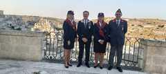 Cerimonia di celebrazione della festa della Guardia di Finanza.