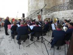 Concerto dell'Orchestra di Fiati ANPS di Bari nel Sito di Castel del Monte