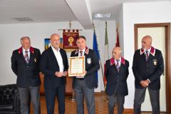 Conferimento Socio Onorario a Carmine Soriente - Questore di Teramo