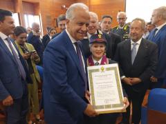 Consegna Attestato di Benemerenza