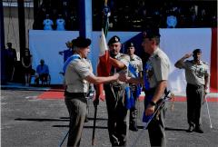Cambio del Comandante del 235° Reggimento