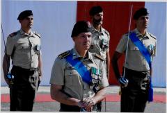 Cambio del Comandante del 235° Reggimento