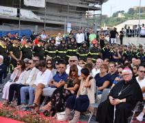 Cerimonia commemorativa dei caduti del Ponte Morandi
