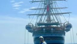 Visita alla Nave scuola Amerigo Vespucci a Napoli