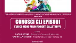 Incontro presso la sede del circolo Idea '88, lotta alle truffe.