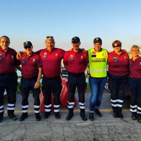 Esibizione Frecce Tricolore a Grado (Gorizia)