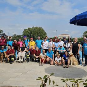 Soccorso, terapia, solidarietà, inclusione.  Addestramento coordinato con VVFF - SAF di Pordenone