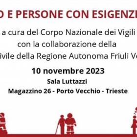 Convegno “Soccorso e persone con esigenze speciali”
