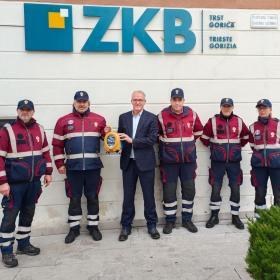 Donazione da parte della ZKB Trieste - Gorizia
