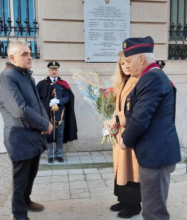 Commemorazione del rastrellamento del 22 e 23 novembre 1944.
