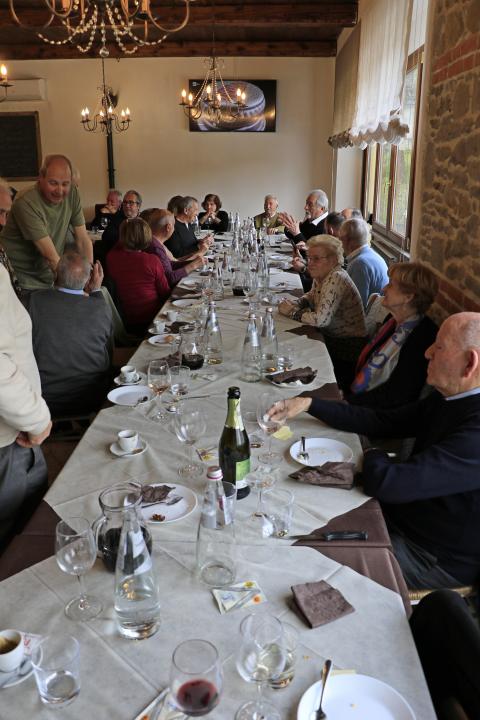 50° Anniversario della Sezione ANPS di Arezzo - Pranzo Sociale dei Soci