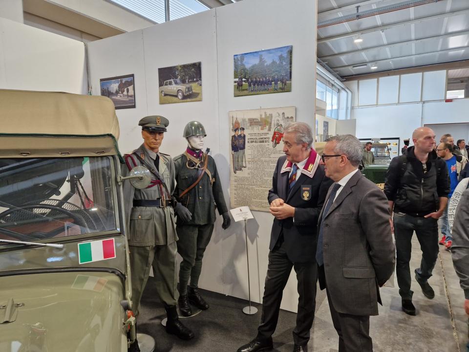 L a Sezione ANPS di Pordenone ha partecipato alla Fiera del Nord Est Colleziona UniformExpo