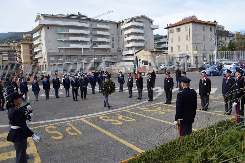 Cerimonia in occasione del 171° Anniversario Fondazione Polizia.