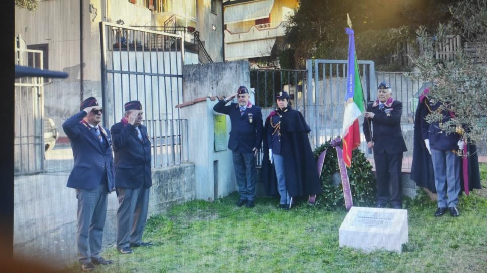 Montignoso - Massa, commemorazione Commissario Agg. Giovanni Palatucci