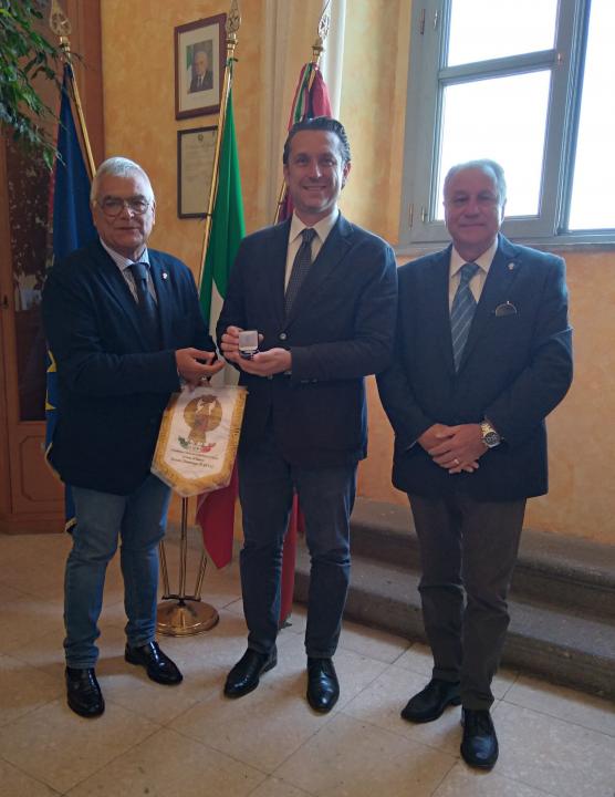 Presentazione della Sezione ANPS al neo Sindaco Ascanio CASCELLA