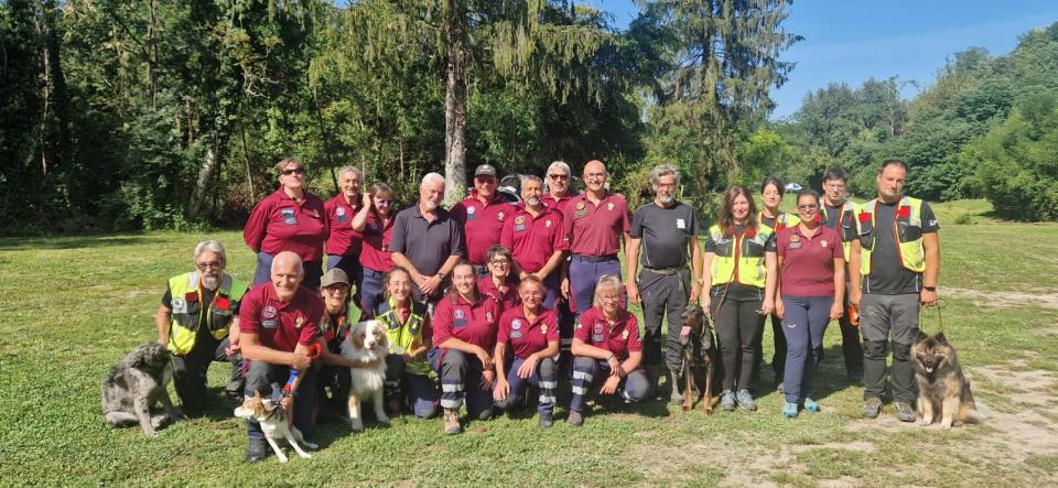 Addestramento congiunto con Unità Cinofile ANPS