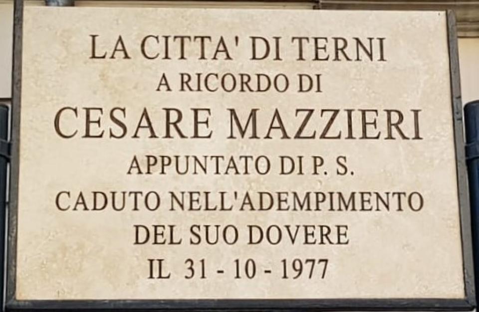 Commemorazione Cesare Mazzieri