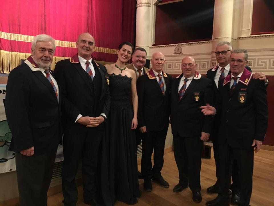 Concerto a Cortona dell’Orchestra di fiati della Croce Bianca di Arezzo.