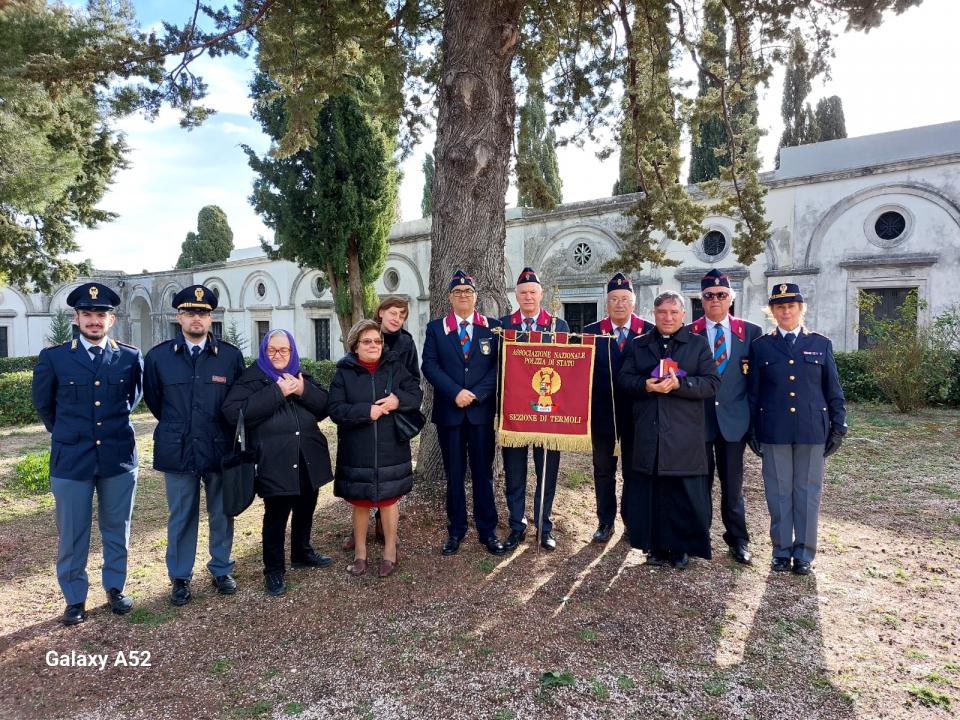 Commemorazione del Commissario di Pubblica Sicurezza Vincenzo ROSANO MOVC.