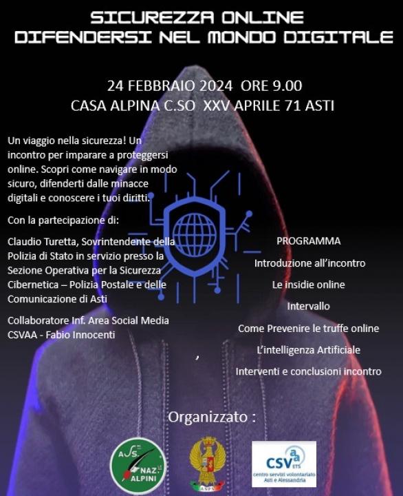 Sicurezza on line. Difendersi nel mondo digitale.