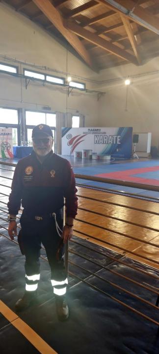 Servizio in Supporto al 1  Reparto Mobile di Roma per evento Federazione Italiana  Karate