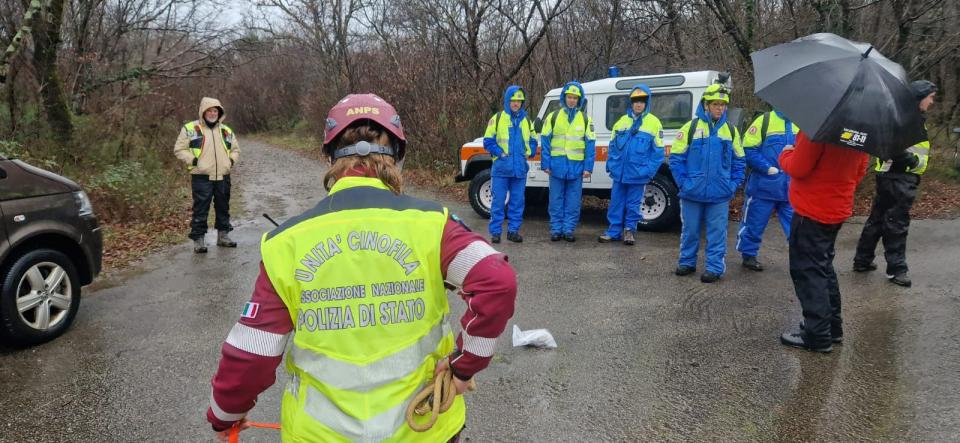 Addestramento congiunto con Unità Cinofile Odv AssoPolizia TS , Gruppo Prot.Civ. Comune Duino Aurisi