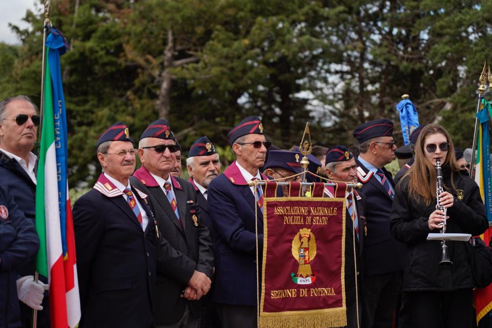 San Giorgio di Pietragalla (PZ) - Inaugurazione Monumento ai Caduti. Cerimonia Commemorativa.