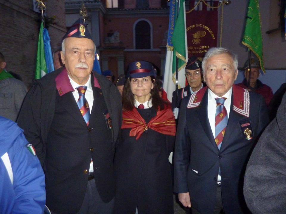 Commemorazione del bombardamento, del 1944, Su Macerata