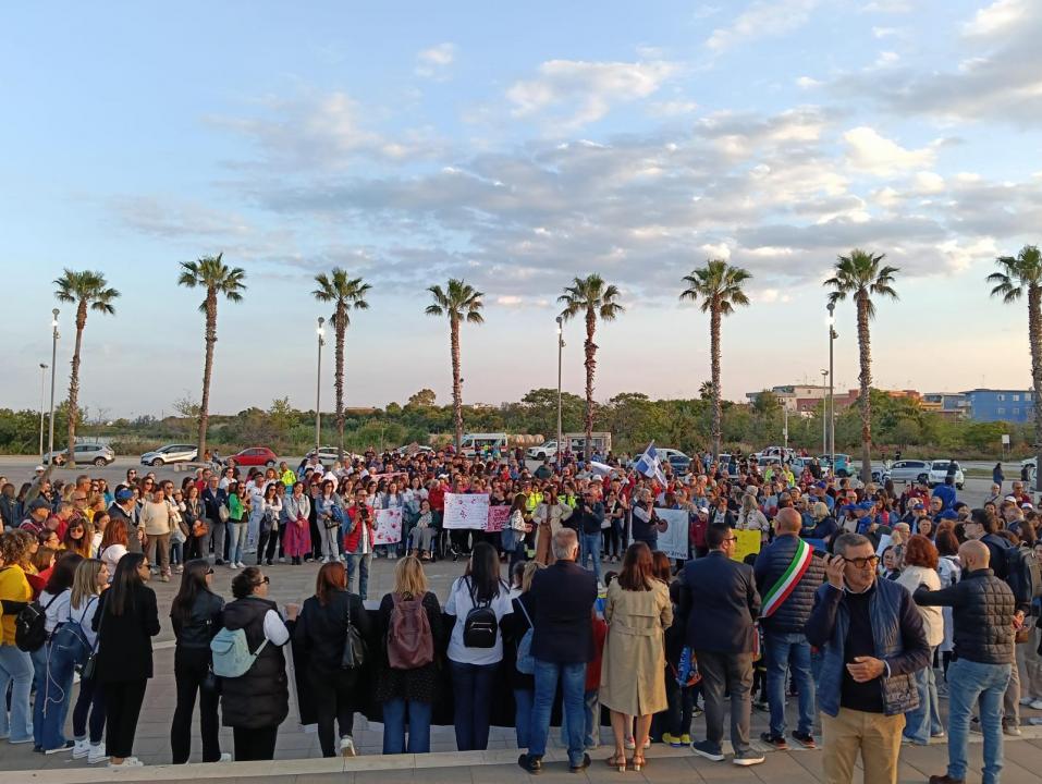 Manifestazione contro il femminicidio e la violenza di genere