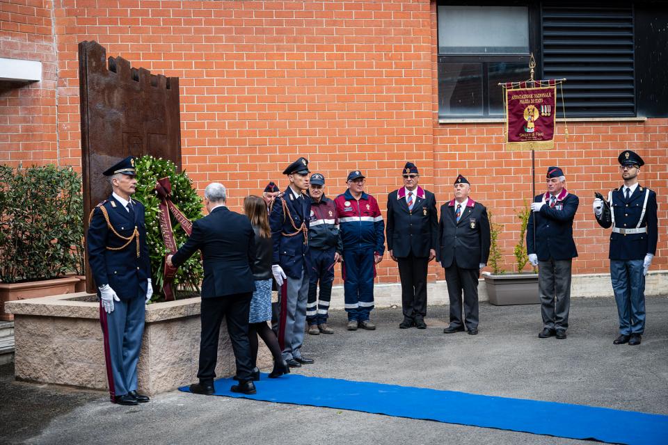 Inaugurazione monumento ai Caduti della Polizia di Stato