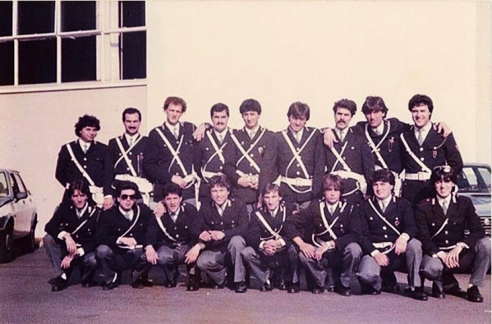 Incontro con i colleghi del 5° turno della Squadra Volante degli anni 80