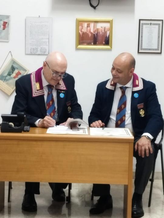 Gemellaggio delle sezioni di Firenze e di Roma