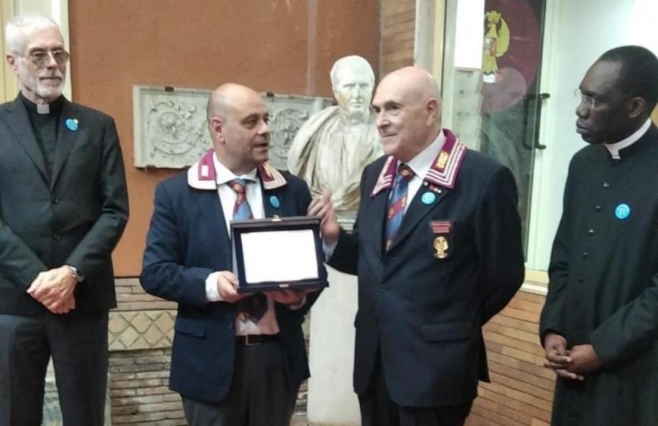Cerimonia di Gemellaggio tra la Sezione ANPS di Roma e Firenze.