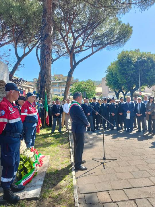 Cerimonia per l'81° Anniversario del Bombardamento di Tivoli