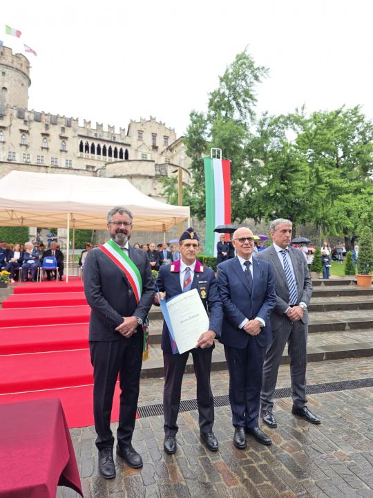 Cerimonia per il 79° anniversario della Festa della Repubblica Italiana.