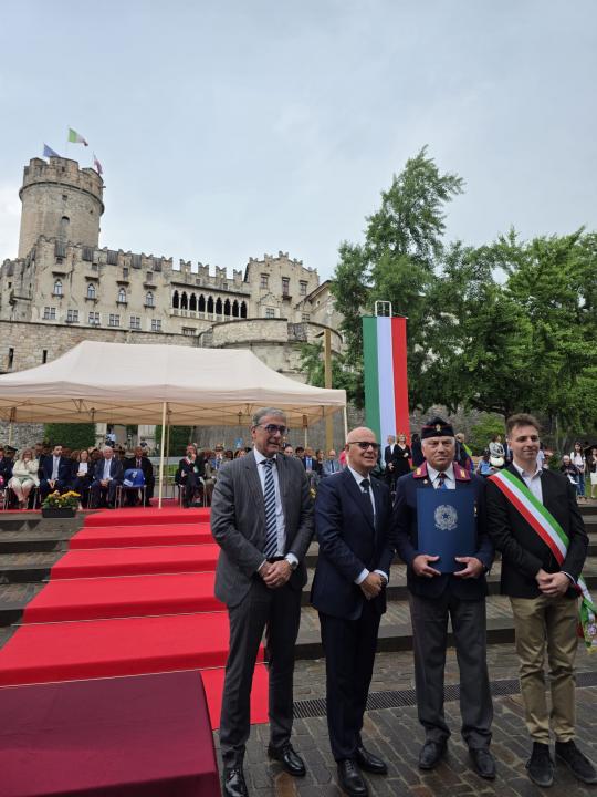 Cerimonia per il 79° anniversario della Festa della Repubblica Italiana.