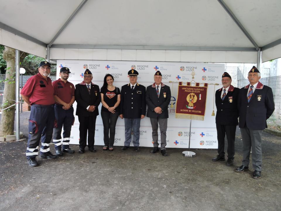 Inaugurazione del nuovo posto di Polizia all'Ospedale Colombo