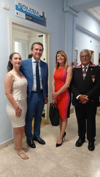 Inaugurazione del nuovo posto di Polizia all'Ospedale Colombo