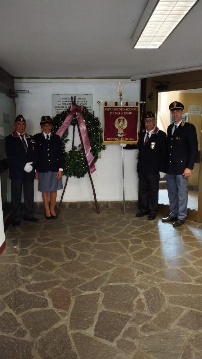 Cerimonia di Commemorazione del V.Q.A. della P. di S. Dott. Sebastiano Vinci